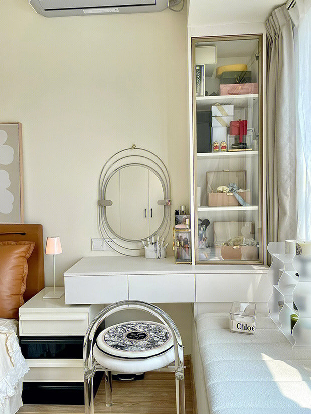 全铝飘窗梳妆台